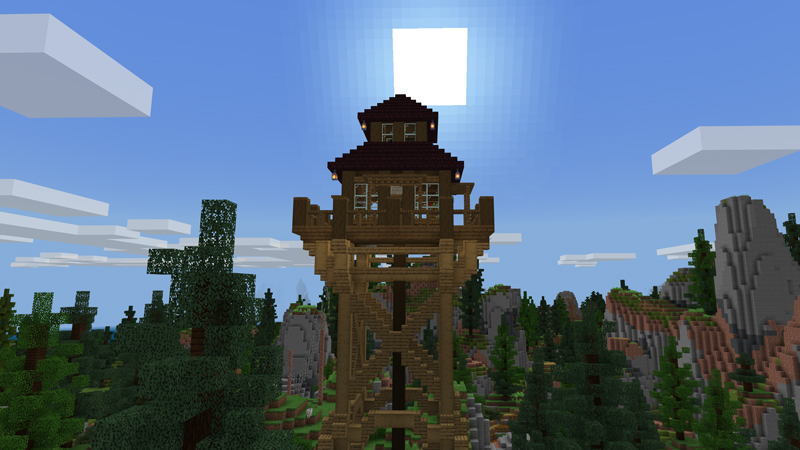 FIRE LOOKOUT BASE by Chunklabs