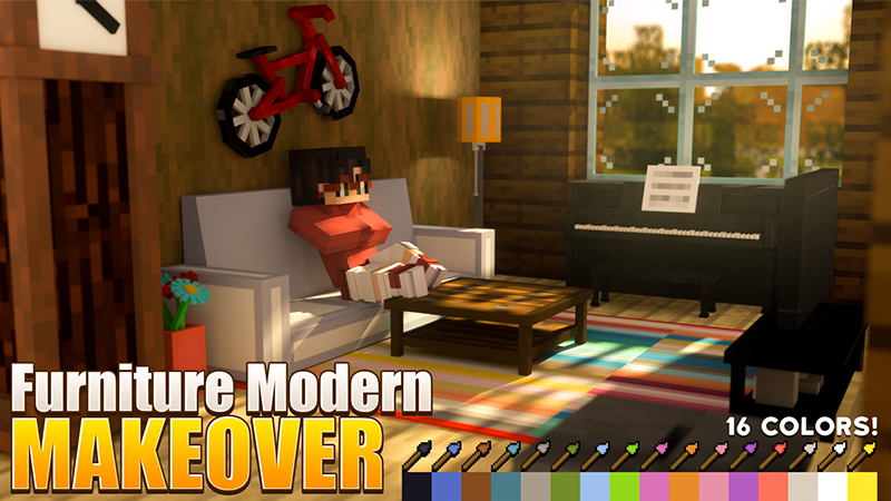 Furniture Modern Makeover In Minecraft Marketplace Minecraft