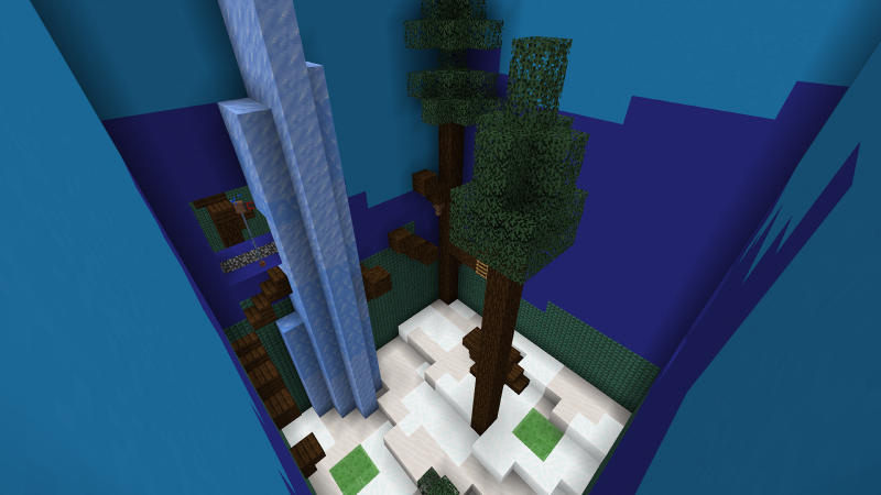 Winter Grid Parkour Screenshot #3