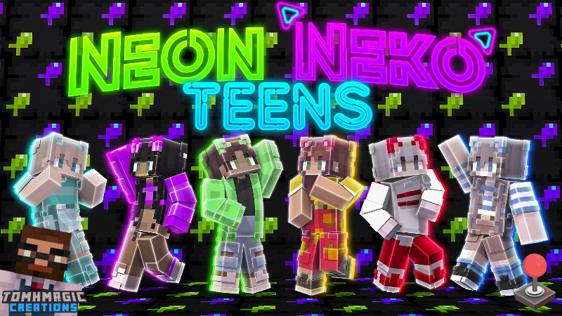 Neon Neko Teens Key Art