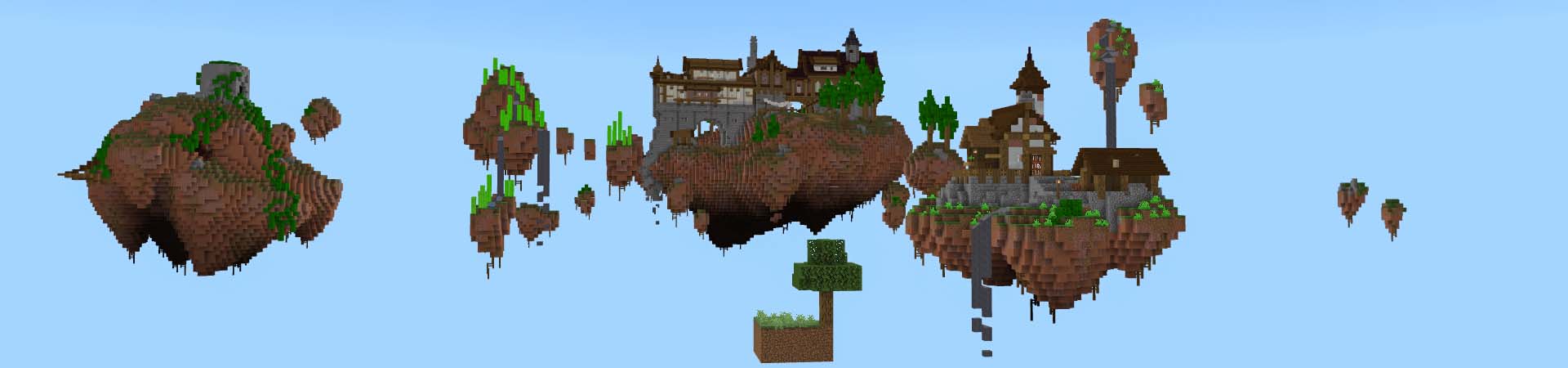 Skyblock Elytra Challenge Panorama