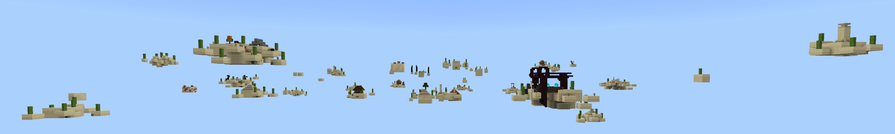 Skyblock Desert Panorama