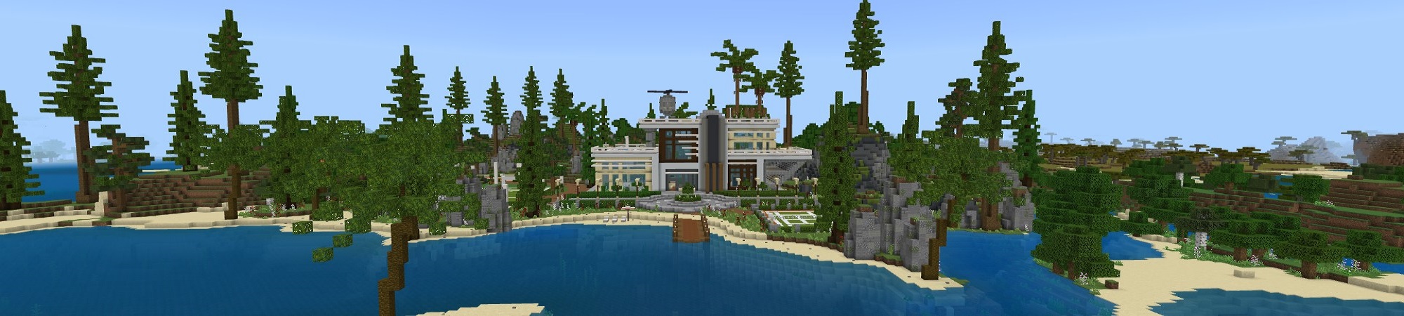 Luxury Mansion Panorama