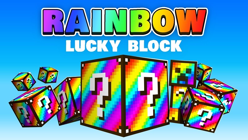 Rainbow Lucky Block In Minecraft Marketplace Minecraft