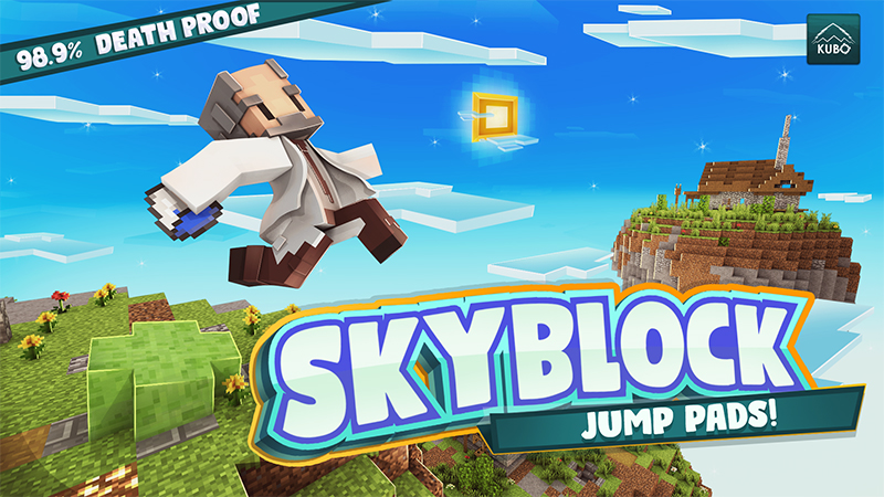 Skyblock: Jump Pads Key Art