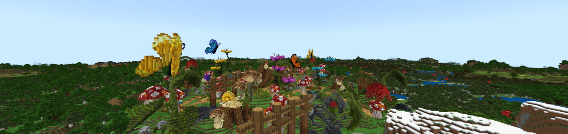 Mushroom City Panorama