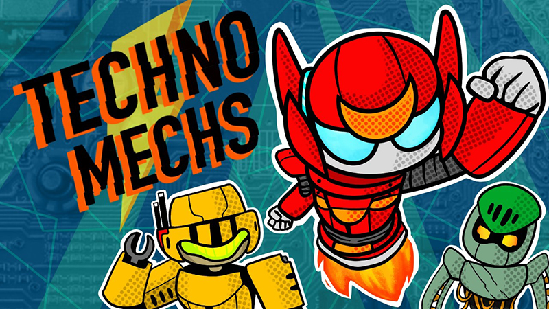 Techno Mechs Key Art