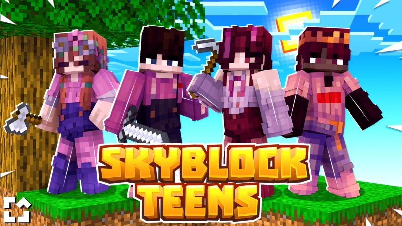 Skyblock Teens Key Art