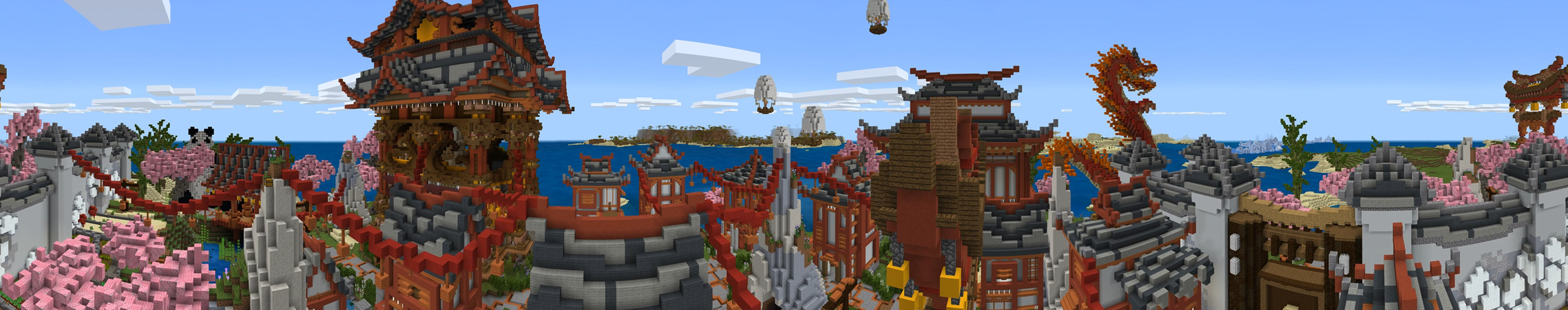 Samurai Sanctuary Panorama