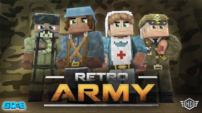 Retro Army Key Art