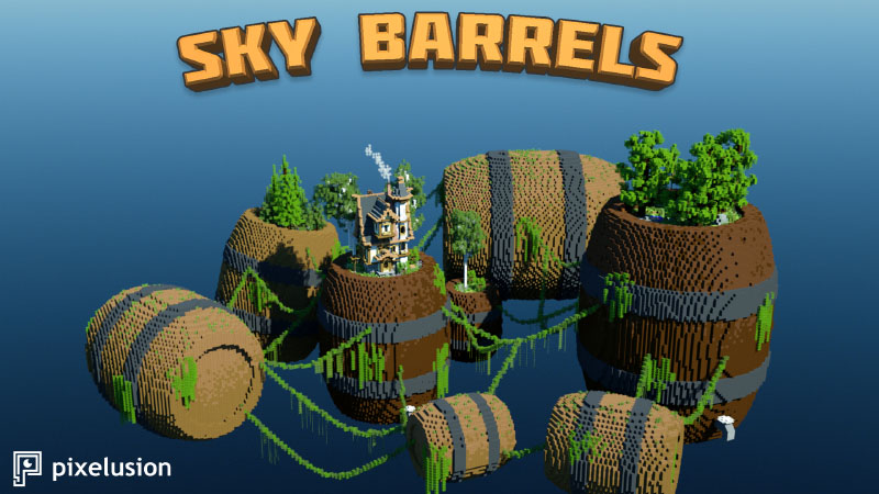 Sky Barrels In Minecraft Marketplace Minecraft