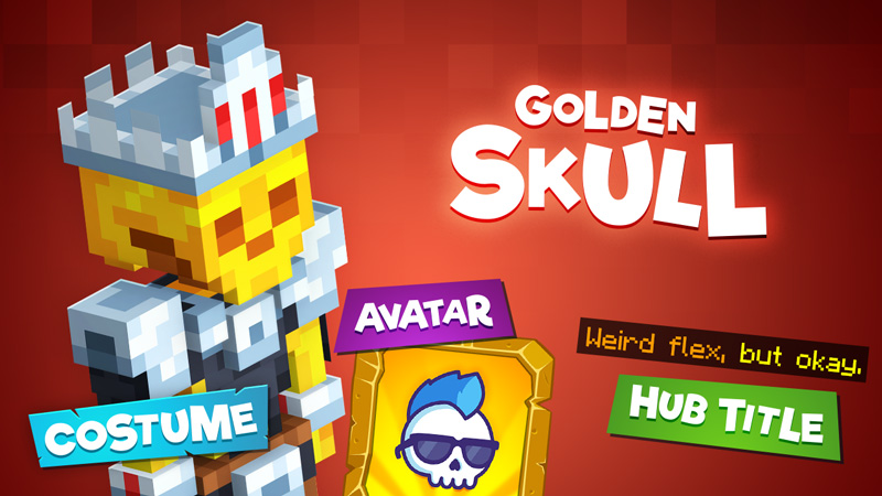 Golden Skull Costume Key Art