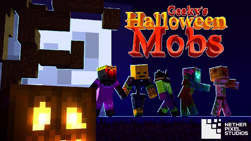 Geeky's Halloween Mobs Key Art