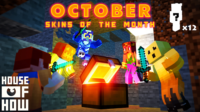 Skins of the Month - October Key Art