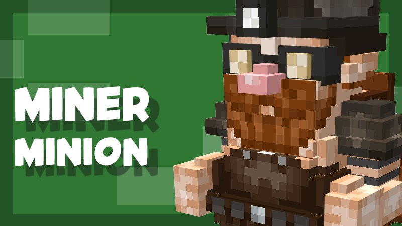 Minion Miner - Skyblock Key Art