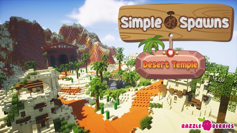 Simple Spawns: Desert Temple Key Art