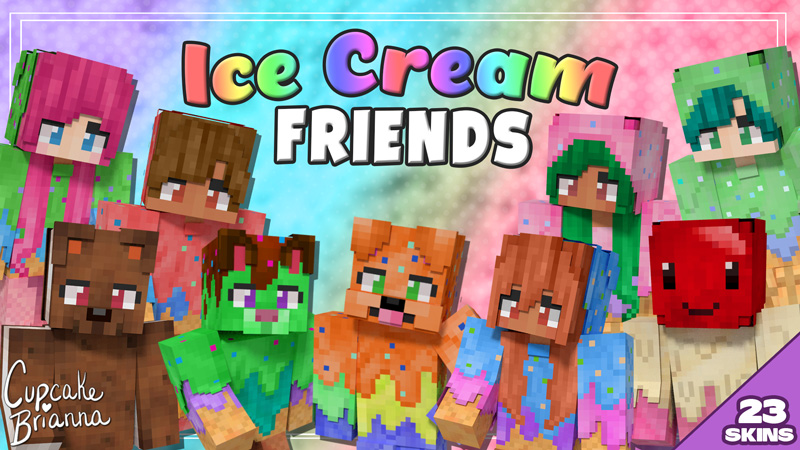 Ice Cream Friends HD Skin Pack Key Art