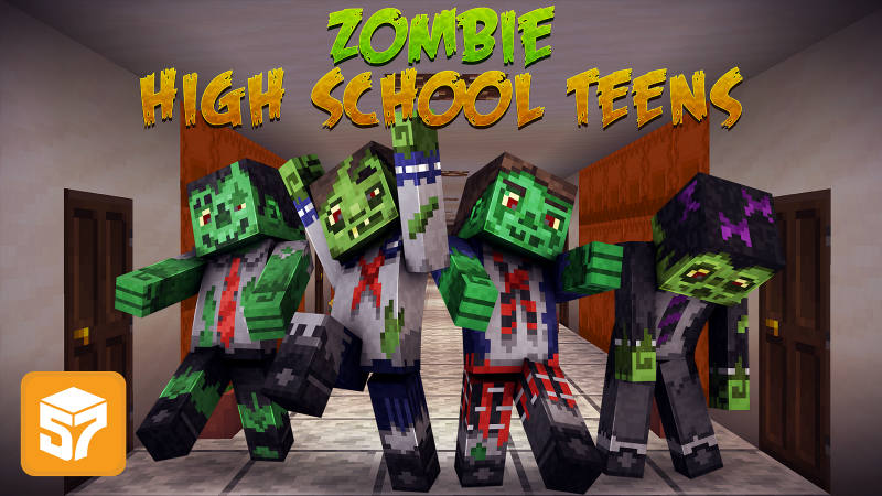 Zombie High School Teens Key Art