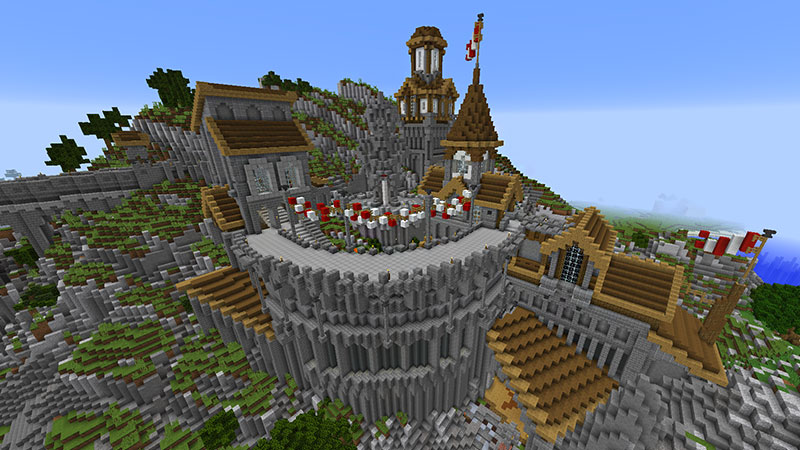 Mountain Castle by Dodo Studios (Minecraft Marketplace Map) - Minecraft  Marketplace