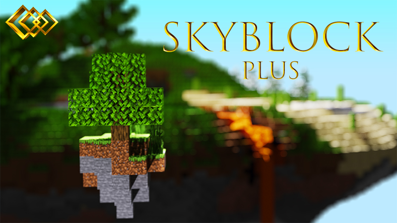 Skyblock Plus Key Art