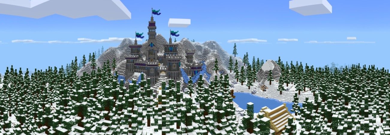 Simple Spawns: Winter Castle Panorama