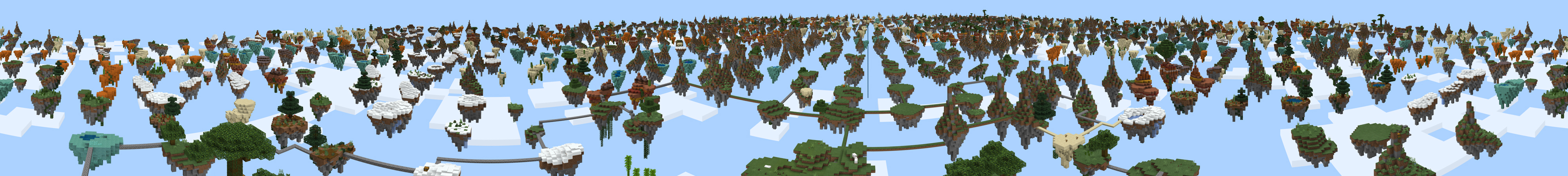 Endless Skyblock Panorama