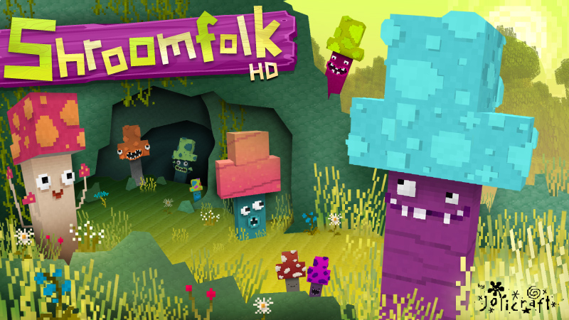 Jolicraft's Shroomfolk HD Key Art