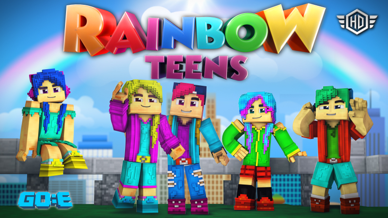 Rainbow Teens Key Art