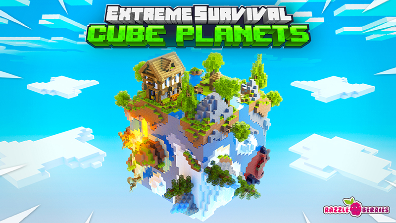 Extreme Survival: Cube Planets Key Art