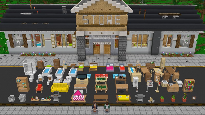 Creative Furniture In Minecraft Marketplace Minecraft