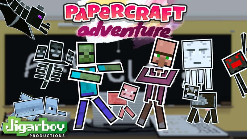 Minecraft Marketplace Papercraft Adventure