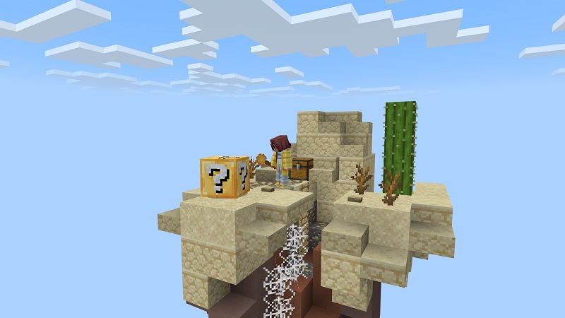 Lucky Block Skyblock by BBB Studios (Minecraft Marketplace Map