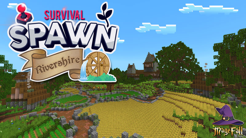 Survival Spawn Rivershire In Minecraft Marketplace Minecraft
