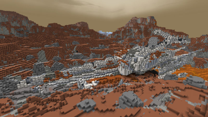 Crashed Mars By Pixelusion Minecraft Marketplace Map Minecraft Marketplace
