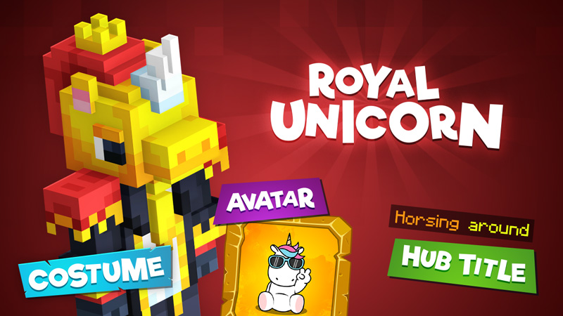 Royal Unicorn Costume Key Art