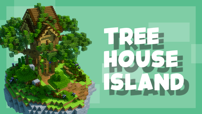 Treehouse Island - Skyblock Key Art