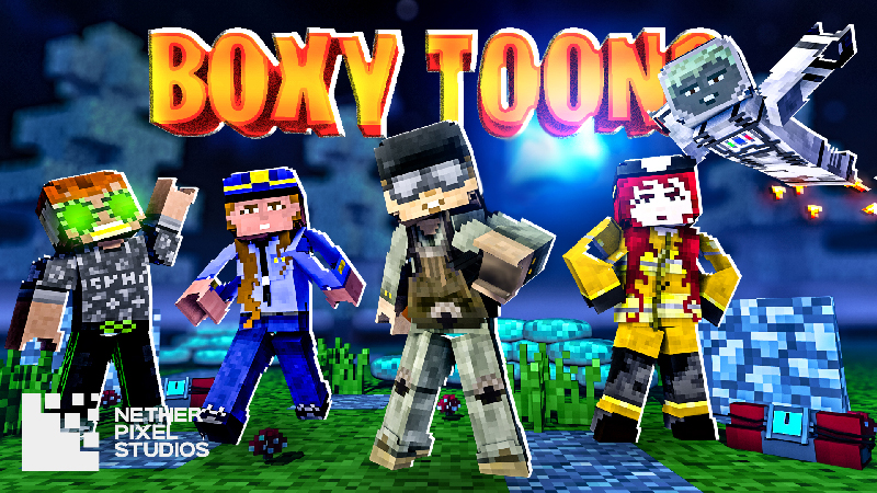 Boxy Toons Key Art