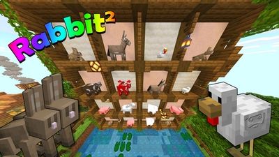 Rabbit Squared on the Minecraft Marketplace by Scai Quest Rabbit Squared on the Minecraft Marketplace by Scai Quest