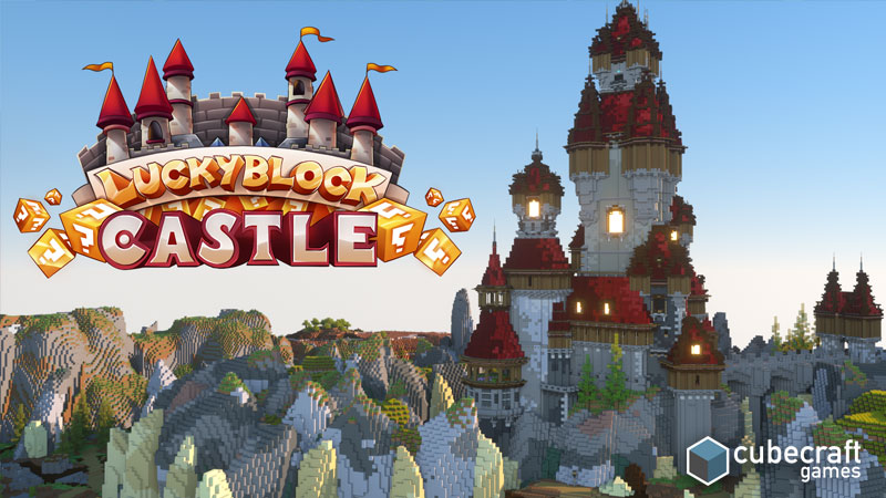 Lucky Block Castle Key Art