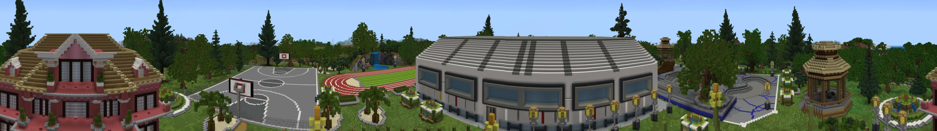 Hitting the Gym Panorama