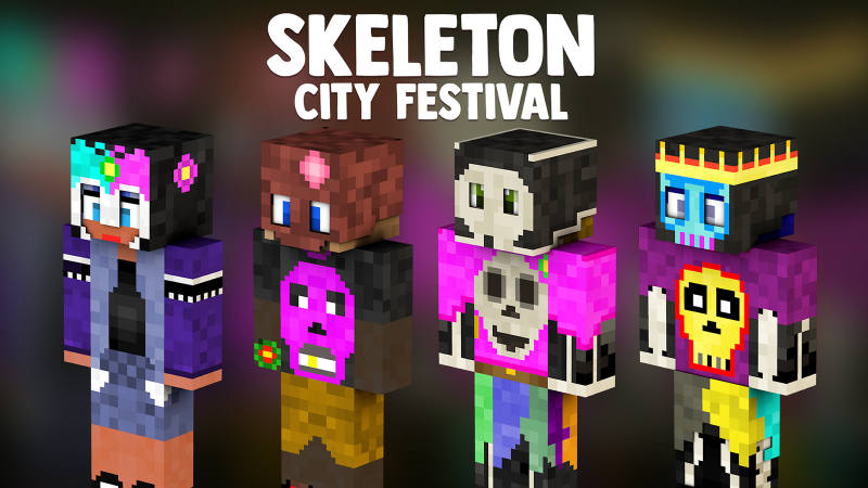 Skeleton City Festival Key Art