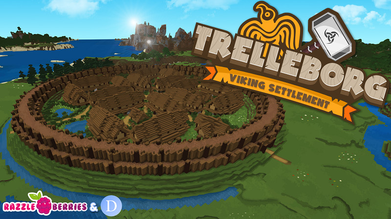 Trelleborg Viking Settlement in Minecraft Marketplace | Minecraft