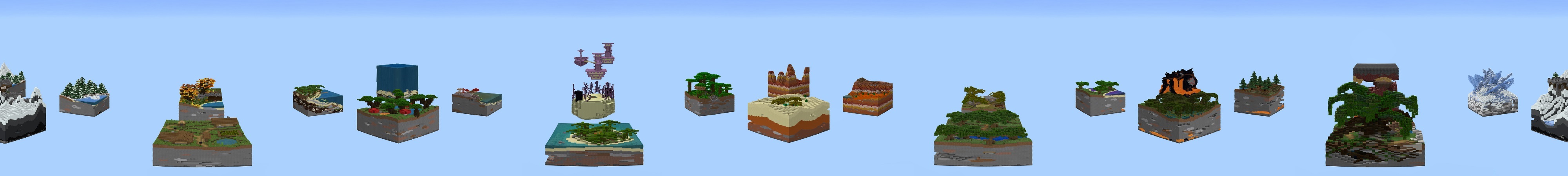 Rifted Chunks Challenge Panorama