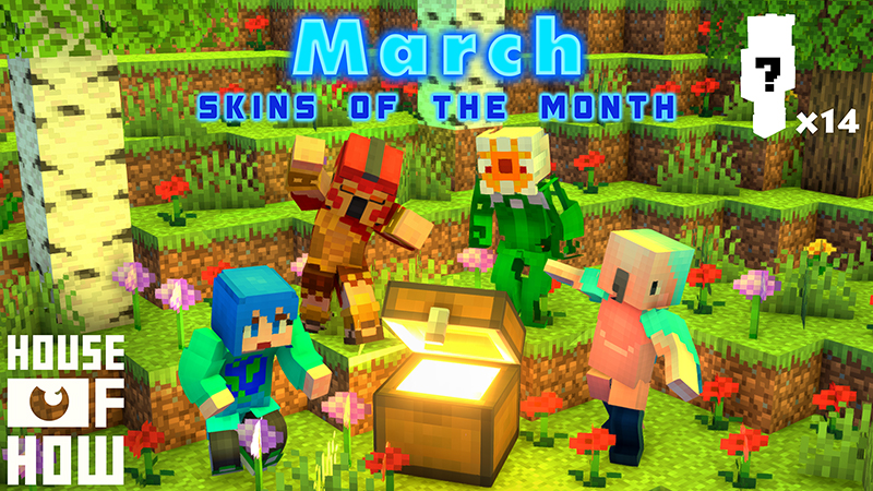 Skins of the Month - March Key Art