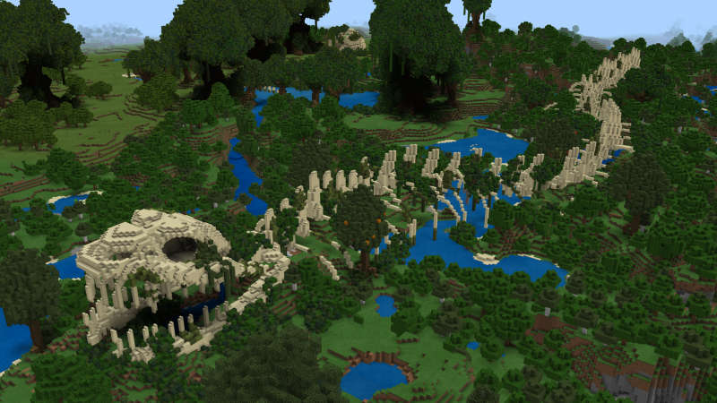 Dragon Fossil Land In Minecraft Marketplace Minecraft