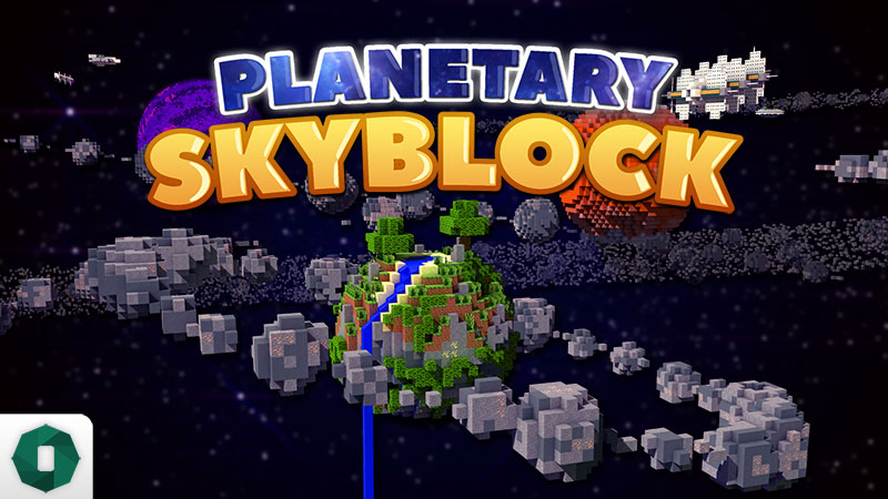 Planetary Skyblock Key Art