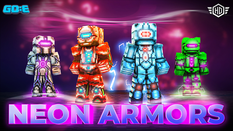 Neon Armors Key Art