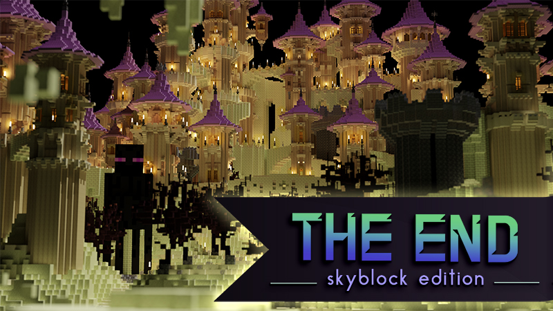 The End: Skyblock Edition Key Art