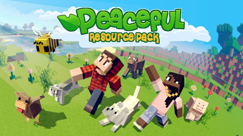 Peaceful Texture Pack In Minecraft Marketplace Minecraft