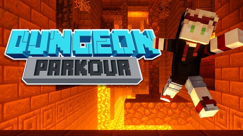 Dungeon Parkour Key Art